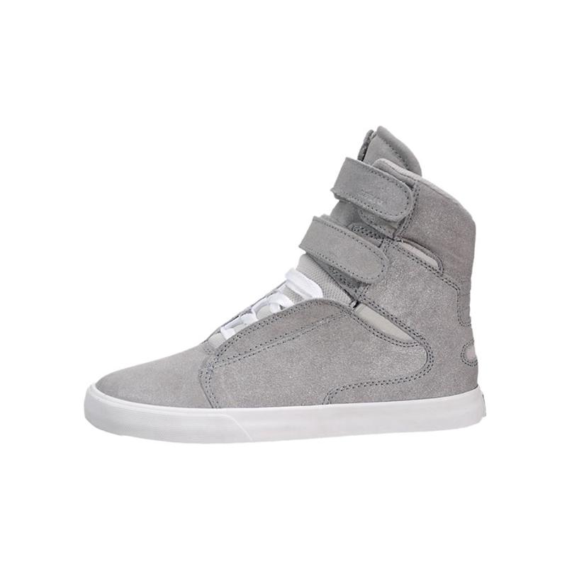 Zapatillas Altas Supra Argentina Mujer - SOCIETY II Gris (NAICZ-0327)